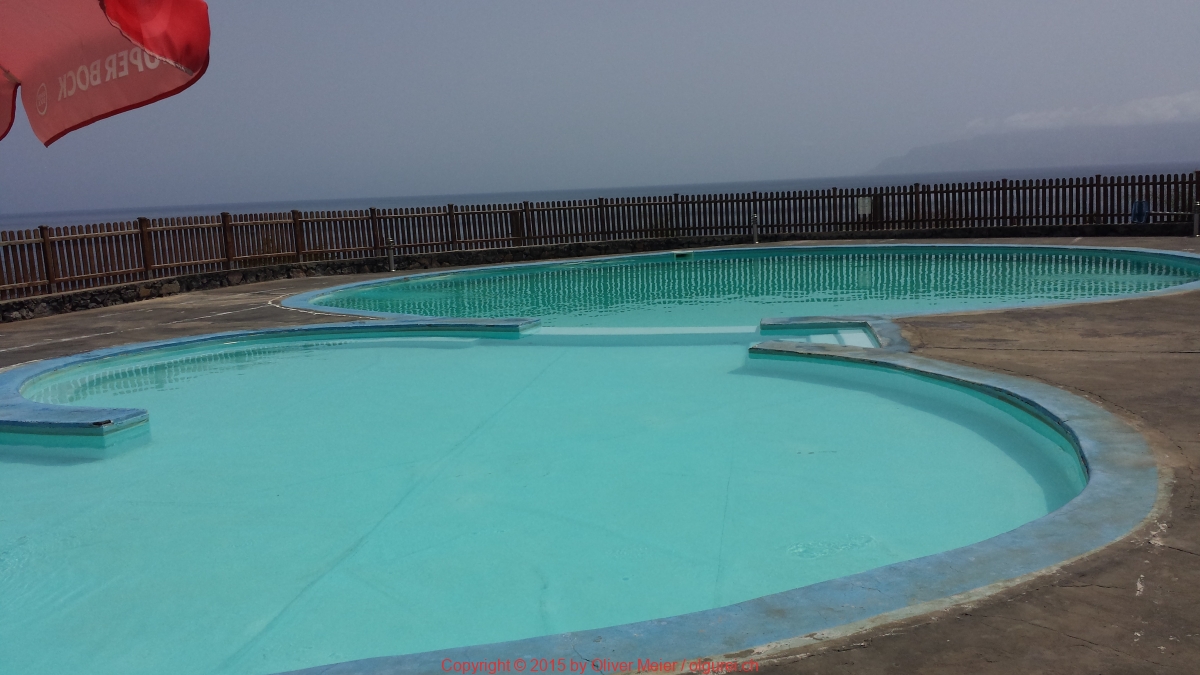 Der Swimmingpool von der Residencia Casa 2