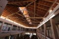 Detailaufnahmen Dachkonstruktion,die Markthalle von Mindelo,  Stadtführung MindeloMindelo,