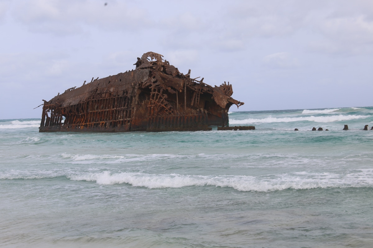 Schiffswrack Inselrundfahrt Boa Vista