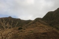 Landschaft Bergpanorama, Wanderung nach Faja d Agua