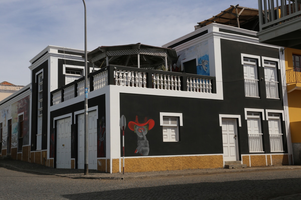 Haus eines Künstlers  in Saõ Filipe