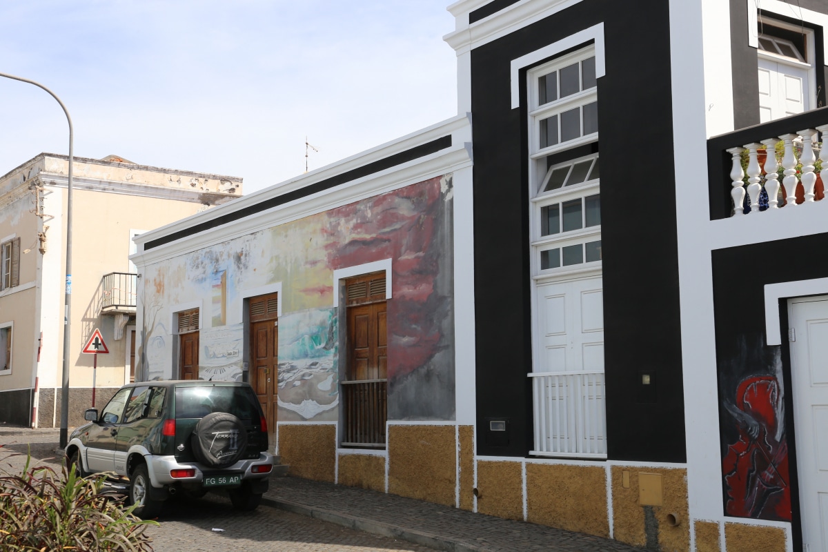 Haus eines Künstlers  in Saõ Filipe
