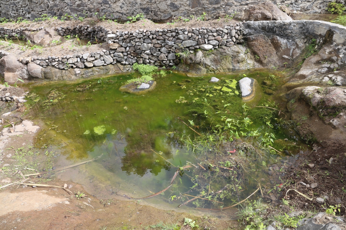 Wasserloch, Spaziergan in Caibros