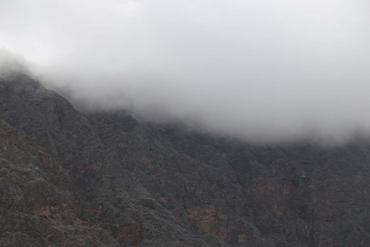 Wolken im Tal von Caibros, Spaziergang in Caibros
